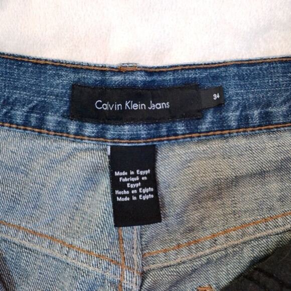 Calvin Klein medium blue denim jeans | Sz 34 x 30 - Picture 3 of 5